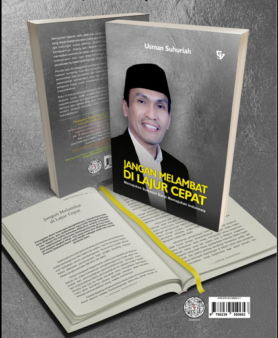 Wakil Ketua DPRD Sulbar Menulis Buku "Jangan Melambat di Lajur Cepat"